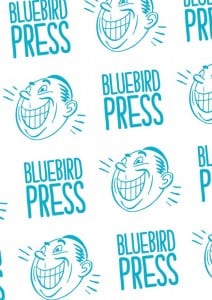 Bluebird Press Tape Design