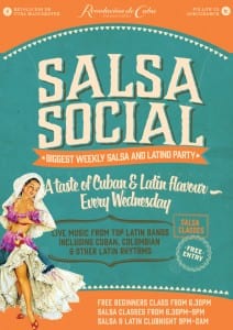 salsa social poster