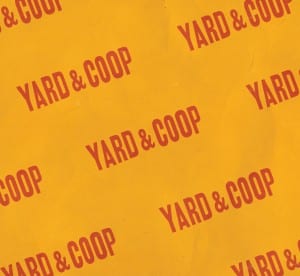 yard and coop logo print