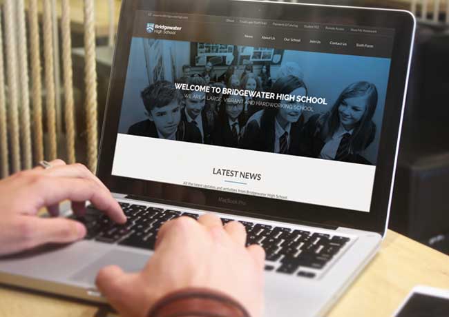 Professional Designed Website for Schools